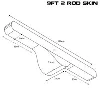 Nash Scope Ops Soft Protect Rod Skins 2 Rod